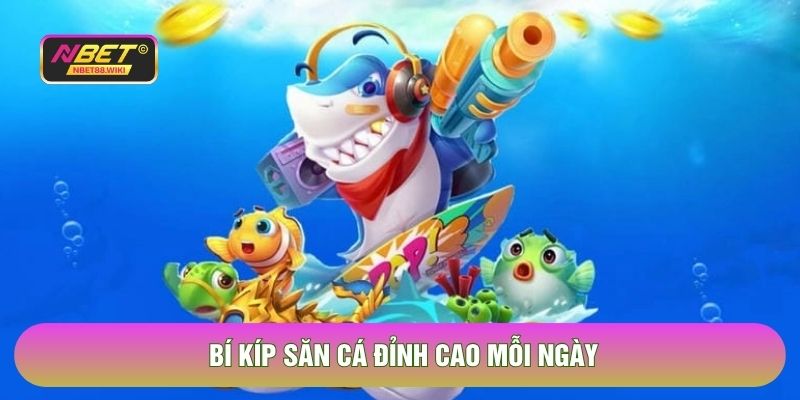 Bí kíp săn cá đỉnh cao mỗi ngày 